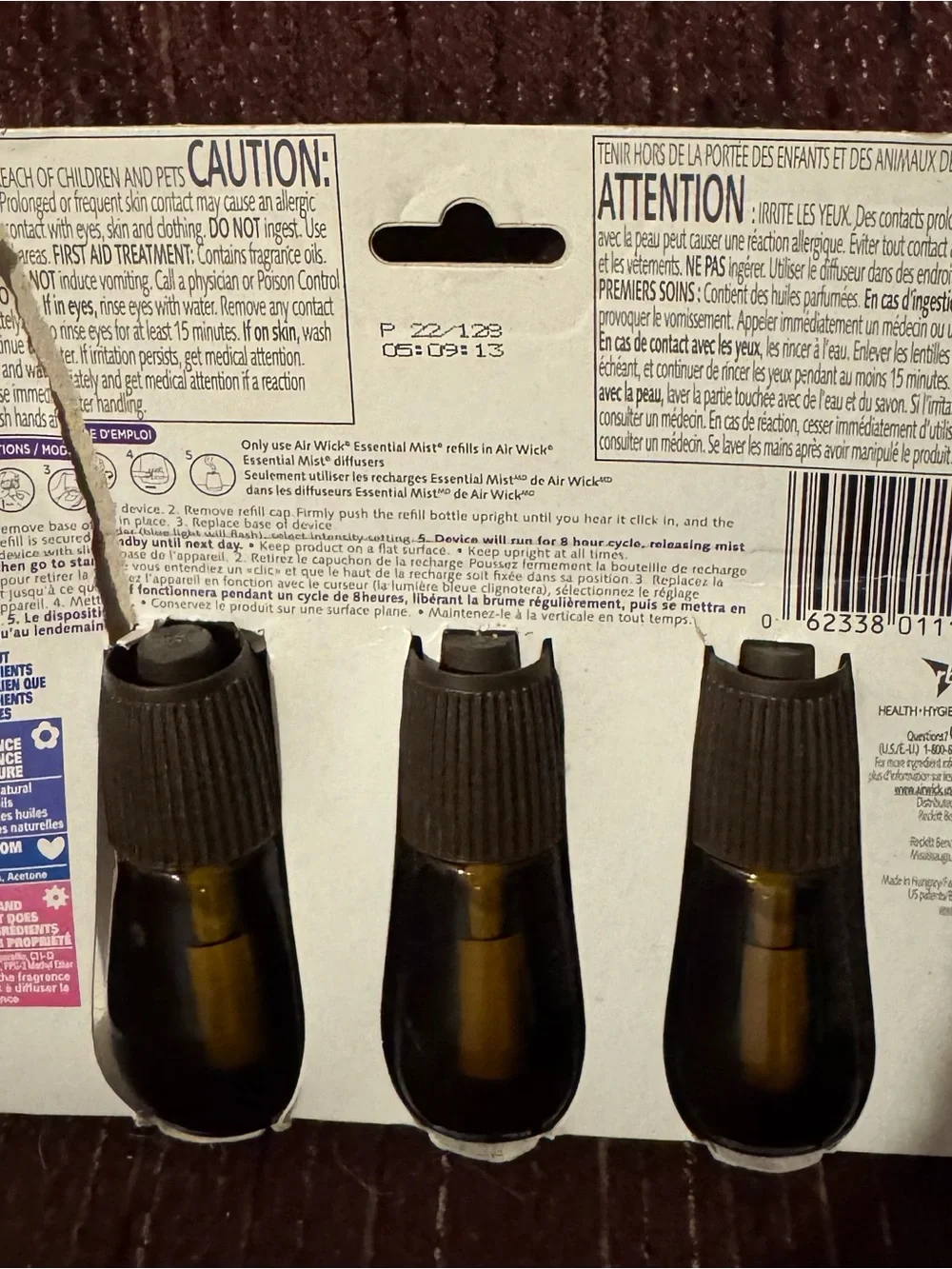 Air Wick Essential Mist Refill 3 Pack
